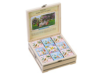 Подарочный набор с чаем Чайный букет в деревянной шкатулке Подарочный набор с чаем Чайный букет в деревянной шкатулке